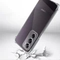 Калъф за Oppo Reno12 - Удароустойчив прозрачен силикон - прозрачен