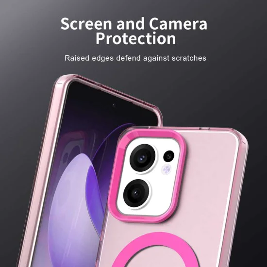 Калъф за Oppo Reno13 F 4G / Reno13 F 5G / Reno13 FS 5G - CandyCase MagSafe - Розов