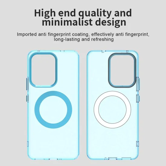 Калъф за Oppo Reno13 F 4G / Reno13 F 5G / Reno13 FS 5G - CandyCase MagSafe - Син