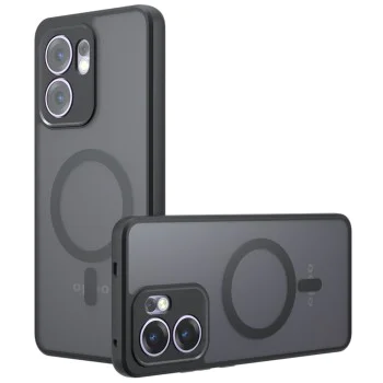 Калъф за Oppo Reno13 F 4G / Reno13 F 5G / Reno13 FS 5G - PureFrost MagSafe - Черен