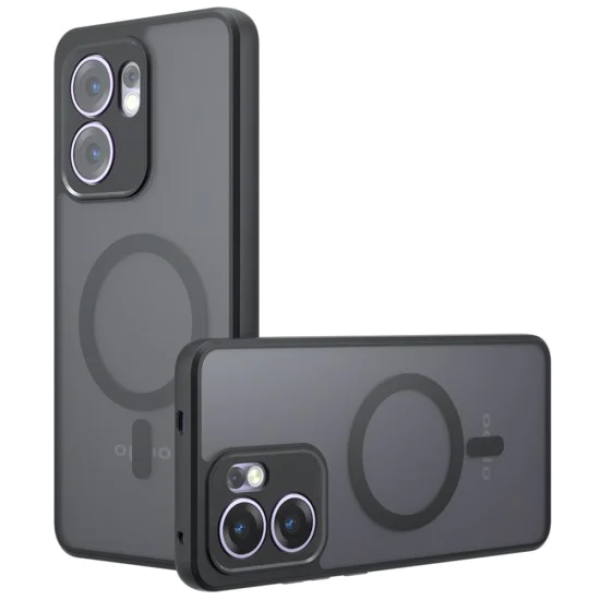Калъф за Oppo Reno13 F 4G / Reno13 F 5G / Reno13 FS 5G - PureFrost MagSafe - Черен