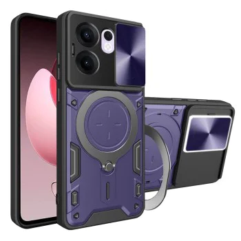 Калъф за Oppo Reno13 F 4G / Reno13 F 5G / Reno13 FS 5G - Techsuit - CamGuard Pro - Лилав
