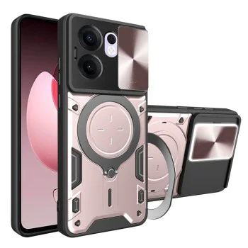 Калъф за Oppo Reno13 F 4G / Reno13 F 5G / Reno13 FS 5G - Techsuit - CamGuard Pro - Rose Gold