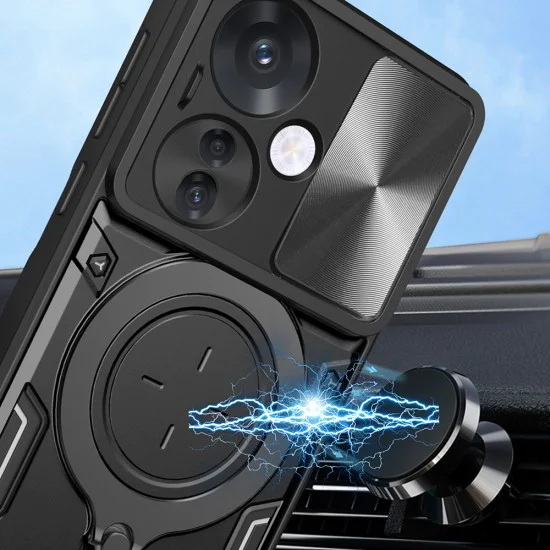 Калъф за Oppo Reno13 F 4G / Reno13 F 5G / Reno13 FS 5G - Techsuit - CamGuard Pro - Син