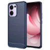 Калъф за Oppo Reno13 F 4G / Reno13 F 5G / Reno13 FS 5G - Techsuit - Carbon Silicone - Син