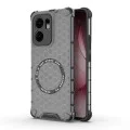 Калъф за Oppo Reno13 F 4G / Reno13 F 5G / Reno13 FS 5G - Techsuit - HoneyComb Shield MagSafe - Черен