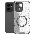 Калъф за Oppo Reno13 F 4G / Reno13 F 5G / Reno13 FS 5G - Techsuit - Honeycomb Shield MagSafe - Бял