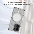 Калъф за Oppo Reno13 F 4G / Reno13 F 5G / Reno13 FS 5G - Techsuit - Honeycomb Shield MagSafe - Бял