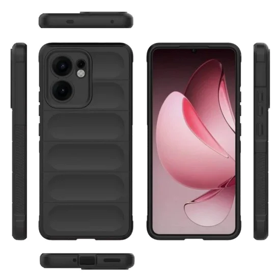 Калъф за Oppo Reno13 F 4G / Reno13 F 5G / Reno13 FS 5G - Techsuit - Magic Shield - Черен