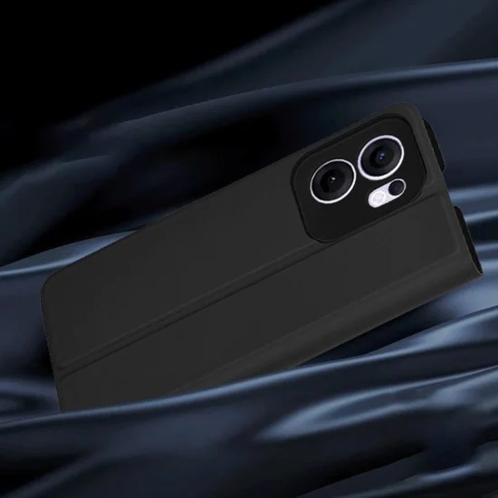 Калъф за Oppo Reno13 F 4G / Reno13 F 5G / Reno13 FS 5G - Techsuit - Magskin Book - Черен