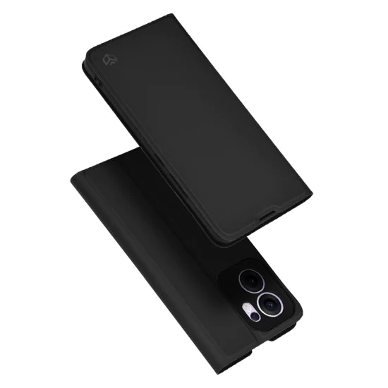 Калъф за Oppo Reno13 F 4G / Reno13 F 5G / Reno13 FS 5G - Techsuit - Magskin Book - Черен