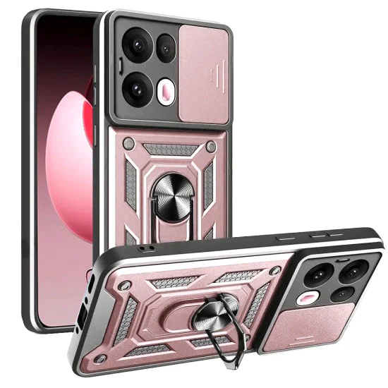 Калъф за Oppo Reno13 Pro - Techsuit - CamShield Series - Rose Gold