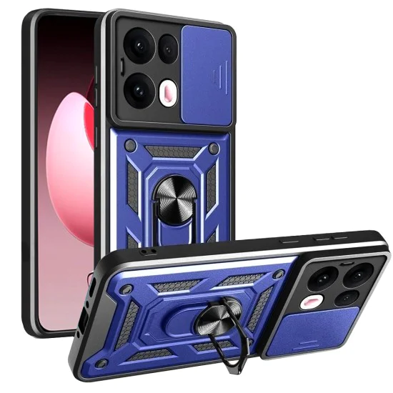 Калъф за Oppo Reno13 Pro - Techsuit - CamShield Series - Син