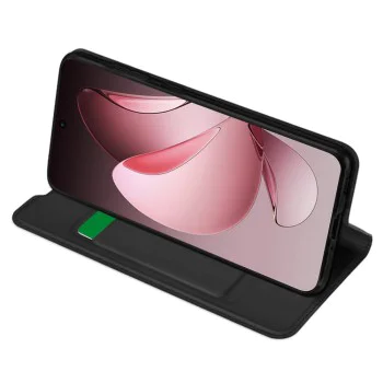 Калъф за Oppo Reno13 Pro - Techsuit - Magskin Book - Черен