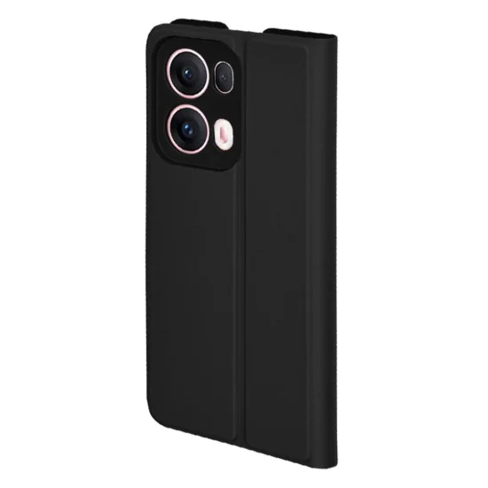Калъф за Oppo Reno13 Pro - Techsuit - Magskin Book - Черен