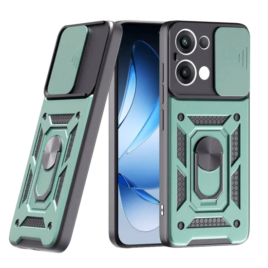 Калъф за Oppo Reno13 - Techsuit - CamShield Series - Green
