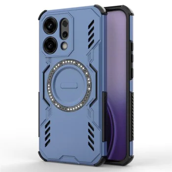Калъф за Oppo Reno14 - ArmorMag Case - Син