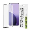 Калъф за Oppo Reno14 F - 111D Full Cover / Full Glue Glass - черен