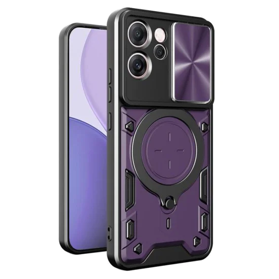 Калъф за Oppo Reno14 F / Reno14 FS 5G - Techsuit - CamGuard Pro - Лилав