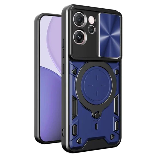 Калъф за Oppo Reno14 F / Reno14 FS 5G - Techsuit - CamGuard Pro - Син