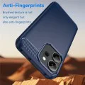 Калъф за Oppo Reno14 F / Reno14 FS 5G - Techsuit - Carbon Silicone - Син