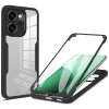 Калъф за Oppo Reno14 F / Reno14 FS 5G - Techsuit - ColorVerse 360 ​​Series + Screen Protector - Черен