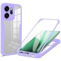 Калъф за Oppo Reno14 F / Reno14 FS 5G - Techsuit - ColorVerse 360 ​​Series + Screen Protector - Лилав