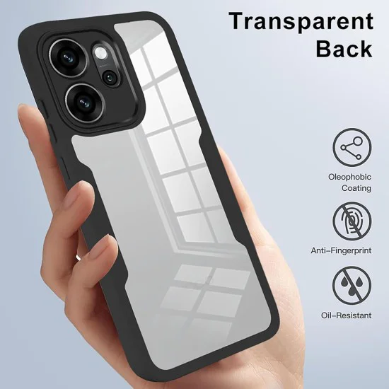 Калъф за Oppo Reno14 F / Reno14 FS 5G - Techsuit - ColorVerse 360 ​​Series + Screen Protector - Лилав