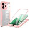 Калъф за Oppo Reno14 F / Reno14 FS 5G - Techsuit - ColorVerse 360 ​​Series + Screen Protector - Розов