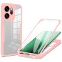 Калъф за Oppo Reno14 F / Reno14 FS 5G - Techsuit - ColorVerse 360 ​​Series + Screen Protector - Розов