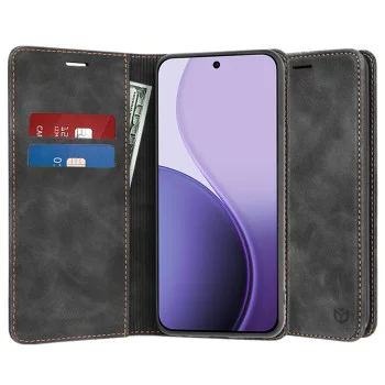 Калъф за Oppo Reno14 F / Reno14 FS 5G - Techsuit - Confy Cover - Черен