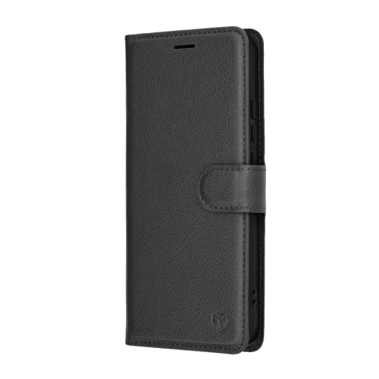 Калъф за Oppo Reno14 F / Reno14 FS 5G - Techsuit - Leather Folio - Черен
