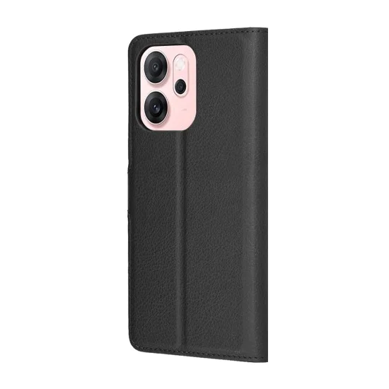 Калъф за Oppo Reno14 F / Reno14 FS 5G - Techsuit - Leather Folio - Черен
