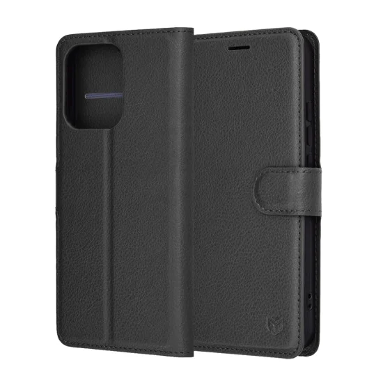 Калъф за Oppo Reno14 F / Reno14 FS 5G - Techsuit - Leather Folio - Черен