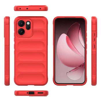 Калъф за Oppo Reno14 F / Reno14 FS 5G - Techsuit - Magic Shield - Червен