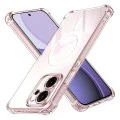 Калъф за Oppo Reno14 F / Reno14 FS 5G - Techsuit - Shockproof Clear Silicone MagSafe - Прозрачен