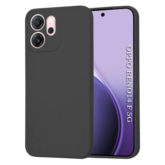 Калъф за Oppo Reno14 F / Reno14 FS 5G - Techsuit - SoftFlex - Черен
