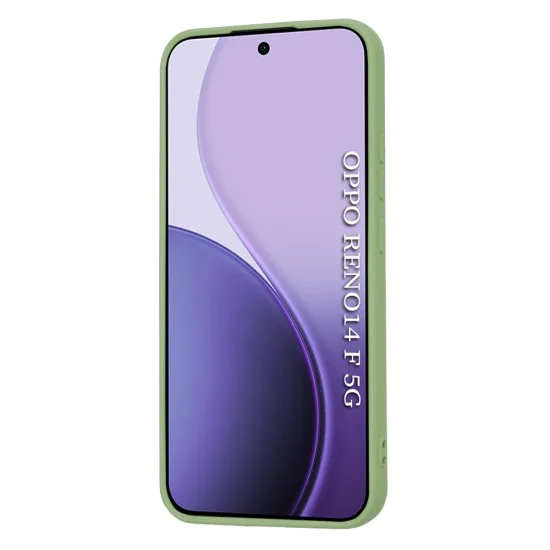 Калъф за Oppo Reno14 F / Reno14 FS 5G - Techsuit - SoftFlex - Ментово Зелен