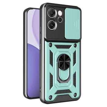 Калъф за Oppo Reno14 F / Reno14 FS 5G - Techsuit - серия CamShield - Зелен