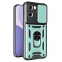 Калъф за Oppo Reno14 F / Reno14 FS 5G - Techsuit - серия CamShield - Зелен