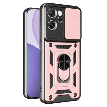 Калъф за Oppo Reno14 F / Reno14 FS 5G - Techsuit - серия CamShield - розово злато