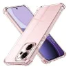 Калъф за Oppo Reno14 F - Удароустойчив Прозрачен Силиконов - Прозрачен