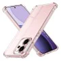 Калъф за Oppo Reno14 F - Удароустойчив Прозрачен Силиконов - Прозрачен