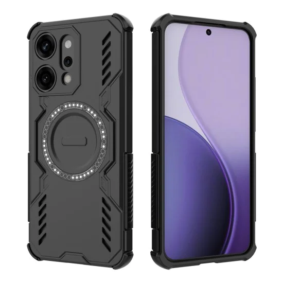 Калъф за Oppo Reno14 Pro - ArmorMag Case - Черен