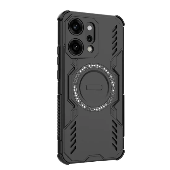 Калъф за Oppo Reno14 Pro - ArmorMag Case - Черен