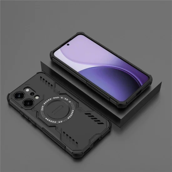Калъф за Oppo Reno14 Pro - ArmorMag Case - Черен