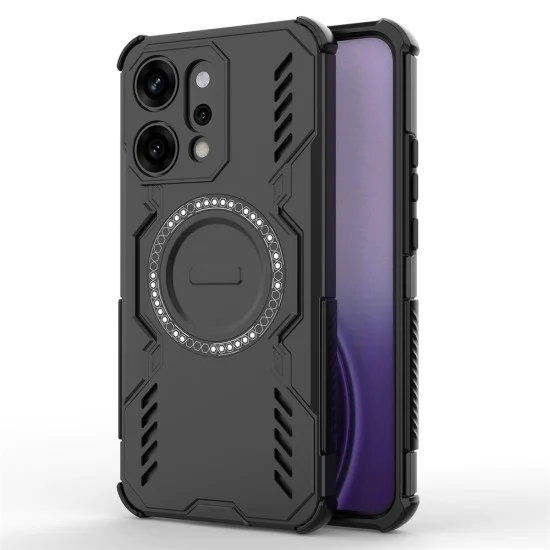 Калъф за Oppo Reno14 Pro - ArmorMag Case - Черен