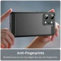 Калъф за Oppo Reno14 Pro - Techsuit - Carbon Silicone - Черен
