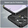 Калъф за Oppo Reno14 Pro - Techsuit - Carbon Silicone - Черен