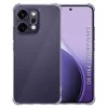 Калъф за Oppo Reno14 Pro - Techsuit - Shockproof Clear Silicone - Опушено Черен